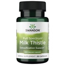 Swanson Espectro Completo Cardo de Leite 500 Milligrams 30 Cápsulas