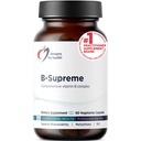 Designs para a saúde Vitamina B Supremo - B vitaminas complexas para o metabolismo, Apoio energético + saúde do coração - Folato, Vitamina B12, Niacina, Biotina, Vitamina B6 + Thiamina B1 Suplemento (60 Cápsulas Vegan)