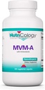 Nutrilogia Suplemento MVM-A - Multivitamin para homens e mulheres, com ferro, vitaminas diárias, para adultos, alta potência, biodisponível, cápsulas vegetarianas - 180 Contagem