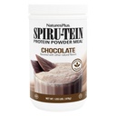 Naturezas Plus SPIRU-TEIN, Chocolate - 1,05 lb - Shake de Proteína Baseada em Plantas - Não-GMO, Vegetariano, Sem Glúten - 17 Total Servings