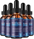 Prostadine, Potent Prostate Suporte Drops Líquidos, Prostadine de alta classificação para bem-estar geral da próstata, Formulário Dropper fácil de usar (5 Pack)