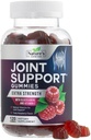 Gummies de suporte conjunto de força extra Suplemento Gummy de glucosamina com vitamina E - Cartilagem natural e saúde comum e suporte de flexibilidade, melhor suporte mastigação de glucosamina para homens e mulheres - 120 chicletes