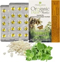 Oréganic Plus Mastic - Orégano Essential Oil Cápsulas & Chios Mastic Gum Oil - Wild Oregano Oil Cápsulas Orgânicas - Imune Booster e suporte intestinal - Não-GMO - 30 Contagem Blister