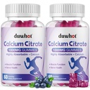 Pastilhas de Citrato de Cálcio, Citrato de Cálcio Mastigável 1000mg para Osso, Muscle & Imune Support, Ultimate Absorção Suplementos de Cálcio para Mulheres e Homens, Mirtilo, 120 Mastigações