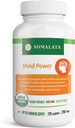 Potência da mente - Suplemento orgânico com Ashwagandha - Suporta função cerebral saudável