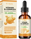 Líquido complexo de vitamina B com tiamina, riboflavina, niacina, ácido pantoténico, piridoxina, botina, fólico, metilcobalamina - 2 Fl. Oz.