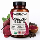 Pomona bem-estar Beetroot Supplement Powder 1350mg, Suporta pressão arterial, saúde do coração, circulação, energia e desempenho atlético, USDA Organic, Non-GMO, Vegan, 100 comprimidos
