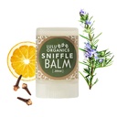 Sniffle Balm Stick com óleo de resistência, óleos essenciais mistura para congestion, tosse e cuidados com a pele, Sniffle Stopper, Rub peito para congestion e nariz Balm - (Ladrões óleo cheiro 0,35 Oz)