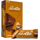 NuGo Protein Bar, Manteiga de amendoim, 11g Protein, Sem glúten, 15 Count