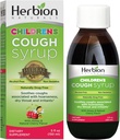 Herbion Naturals Tosse Xarope para crianças 5fl Bom suplemento de degustação com mel natural e sabor ajuda a aliviar a tosse promove saudável função pulmonar Imunidade para crianças 13 e acima., Verde, cereja, 5 Fl Oz