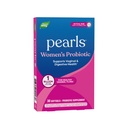 Maneira da natureza Pérolas Probióticas da Mulher, Suporta Saúde Vaginal e Digestiva*, 1 bilhões de culturas ao vivo, protege contra o inchaço ocasional e constipação*, Easy-to-Swallow Softgels, 30 contagem