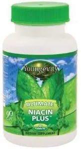 Ultimate Niacin Plus Extratos e Enzimas - 60 500mg Comprimidos - 2 Embalagem