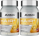 Biotina para o crescimento do cabelo Homens - Biotina Suplemento 5000 mcg, com Vitamina C E B12 B6 A Apoio Strong Nails Skincare Hair Health - EUA Made - 120 Cápsulas / 2 Embalagens