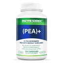 Enzyme Science Pea + Suplemento de Curcumina Turmérica para Apoio Fisiológico Ajuda a apoiar Sistemas Nervosos, Imunes e Musculares - 120 Cápsulas