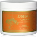 Creme DMSO, Rose perfumada, 4 Oz