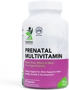Multivitamínicos pré-natais – 90 Cápsulas – Vitaminas e Minerais para apoiar a mãe eo bebê – Cálcio, Ferro, Vitamina C, Iodo e Mais - Vegan, Halal - Glúten, Trigo, Leite Grátis