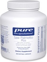 Encapsulamentos puros Saw Palmetto Plus com Extrato de Raiz Nettle para apoiar a função urinária