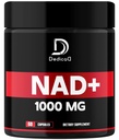 NAD Suplemento 1000 mg - Puro NAD Suplemento - Energia e reparo de DNA, defesa do envelhecimento, função do cérebro - 60 Cápsulas
