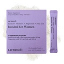 LACTOMEDI Inositol Supplement for Women Myo-Inositol 4000mg + D-Chiro-Inositol 100mg □ Equilibrado 40:1 Razão □ Ciclo Menstrual & Suporte de Bem-Estar