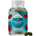 Calming Ashwagandha Gummies for Men and Women - 750mg Equivalente a partir de 30:1 Extrato de raiz com zinco e vitamina D - Pastilhas de estresse de adaptogênio saboroso para adultos para suporte de energia e humor (90 Servings)