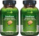 Irwin Naturals EstroPause Menopause & Women’s Health Support – 80 Géis Líquidos – Gentil Equilíbrio Hormonal Fórmula - 2 Pack