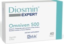 Dulàc - Omniven 500-40 Comprimidos Diosmin, Extrato de Castanha de Cavalo, Broom de Açougueiros, Hesperidina. Suplemento dietético, feito na Itália