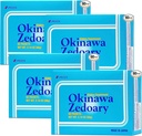 Umeken Okinawa Zedoary Açafrão roxo e branco com extrato de repolho fermentado, Gut Health Supplements for Women and Men, Zedoary Root, Supplement Turmeric, 60 Count, Pack of 4