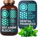 Wild FUEL Probióticos dentários Mint e Bloqueador de histamina Alergia alívio e pacote de saúde oral