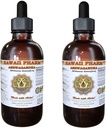 Extrato Líquido de Ashwagandha, Ashwagandha orgânica (Withania Somnifera) Suplemento 2x4 oz