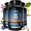 Suporte conjunto para idosos e adultos ativos – Glucosamina, HSH, mistura de vitamina C e ervas com Corydalis & Turmeric – Mobilidade & Flexibilidade Fórmula – 3 garrafas*