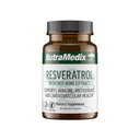 NutraMedix Resveratrol Cápsulas - Biodisponível Antioxidantes Suplemento de Extrato de Vinho Vermelho + Peles de Uva - 200mg Japonês Knotweed para Suporte Imune & Cardiovascular (60 Cápsulas)