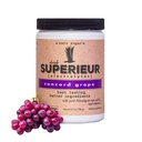 Eletrólitos de superieur – Suplemento de Eletrolítico Baseado em Planta w / Mar Minerals para Hidratação e Recuperação–Keto Friendly, Não-GMO, Açúcar Zero, Vegan Healthy Sports Beber Pó – Concord Grape (70 Servings)