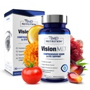 1MD Nutrition VisionMD Eye Vitamina CARMIS - Suplemento ocular para adultos - com OptiLut Lutein & Zeaxantina - Suporta Cuidados Visuais de Saúde, Estreito Ocular diário, e Ocasional Seco Olho - 30 Softgels