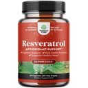 Jovem Trans Resveratrol Suplemento - Resveratrol Cápsulas com AMPK Ativador para Saúde Celular & Vitalidade - AMPK Metabólico Ativador para Metabolismo Boost & Eficiência Celular - 60 Contagem