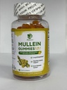 Lukaree 9 em 1 Gummies Mullein, Mullein Leaf Extract w/Quercetin, Bromelain, Elderberry & Marshmallow para Imune, Vegan,60 Contagem