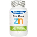 DrFormulas Zinco para Acne 50mg Suplemento com Citrato de Óxido de Zinco Quelado, Fornecimento de 100 dias (Tablets não Lozenges, Gluconato ou Picolinato)