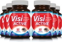 Suplemento de suporte de visão - Fórmula de saúde ocular com L-Tartarato, Resveratrol, Extrato de mirtilo, Vitaminas A, C, D & 11 Ingredientes para suporte de visão - 60 Cápsulas / Garrafa - 6 Pack