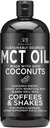 Radha Beauty Premium MCT Oil Made only from Non-GMO Coconuts - 15.8 oz. Keto, Paleo, Gluten Free e Vegan Aprovado.