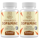 Extrato de Sementes de Dopamina Supplement-Mucuna Pruriens, Vitaminas Premium, Minerais e Extratos de Planta Natural para Unidade Mental, Claridade, Cápsulas Focus-120