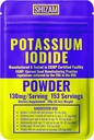 SHIZAM Potássio Iodeto 130 mg 65 mg Kit de Sobrevivência em Pó Kits, KI Cápsulas de Iodine Cápsulas Comprimidos de Tintura Líquida Comprimidos Tabs Suplemento Alt Suplemento Suplementos, preparando suprimentos 130mg 65mg