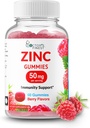 Zinco 50mg Gummies – Vegetarian, GMO Free & Gluten Free Vitamina – Grande sabor de cerveja sabor Pectina Chews – Suplemento dietético adulto – 60 contagem [30 doses]
