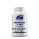 MB Um Citrato de Magnésio 500mg - Fórmula de alta absorção para músculo, nervos, sono e suporte ósseo - Vegan, Não-GMO - Digestivo & Saúde do Coração - 60 Caps - 60 Dia Fornecimento