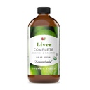 Fígado completo 8 onças líquido concentrado orgânico - fígado limpar & digestive Bitters Vinagre Suplemento