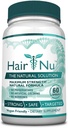 Solução natural de crescimento do cabelo / Suplemento dietético, 1 garrafa – 60 cápsulas