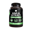 INGREDIENTES ORIGINAIS PUROS Extrato de Amla (365 cápsulas) Sem enchimento de magnésio ou arroz, sempre puro, verificado em laboratório