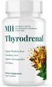 Saúde de MICHAEL Programas naturopáticos Thyrodrenal - 120 Cápsulas Vegan - Suporta tireóide & saúde adrenal - com vitamina C - 60 Servimentos