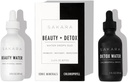 Sakara Beauty Water + Detox Water Drops, 60 Servings - Trace Mineral Drops & Chlorophyll Liquid Drops, Liquid Magnésio, Cloreto, Sódio, Potássio, Suplementos Boron, Liquid Chlorophyll Drops