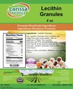 Grânulos de lecitina (4 onças, ZIN: 526524) - 2 Embalagem