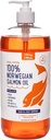 Óleo de salmão iHeartDogs para cães e gatos - Nurishing Pele & Revestimento Omega 3 Óleo de peixe para cães Suporta Alergia & Itch alívio, saúde do coração e saúde conjunta - 32 onças
