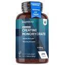 WeightWorld Micronized Creatina Mono-hidratada 3000mg Tablets Vegan □ Força muscular & recuperação Booster □ 3 Meses Fornecimento - 270 Tabs □ Creatina para Mulheres e Homens □ Não-GMO, Gluten-Free □ 3 Tablets por dia
